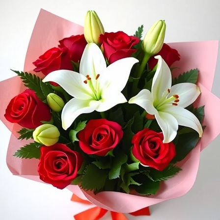 Romantik Kırmızı Gül Buketi - İzmir Çiçekçi