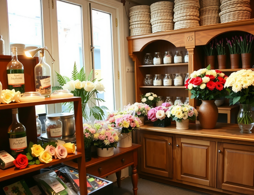 Çiçek Rüyası Mağazası İç Mekan - Kemeraltı Çiçek